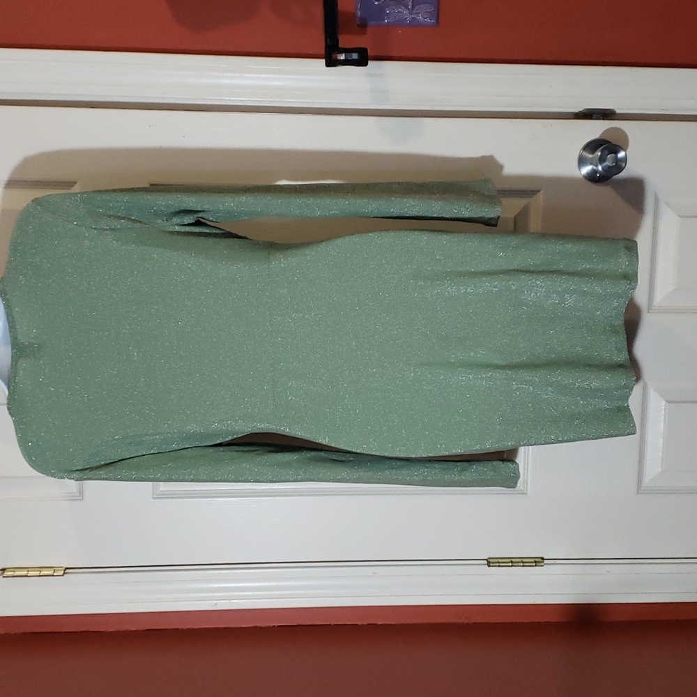 Wild Fable bodicon sage green cut out dress - Picture 5 of 11